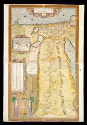 Mapa do Antigo Egito, 1584